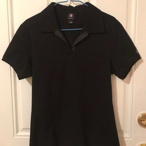 Victorinox black polo shirt